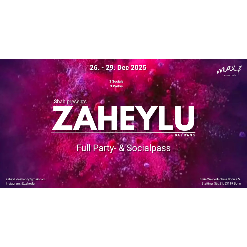 Full Party- & Socialpass Follower (Winter, dec 2025)